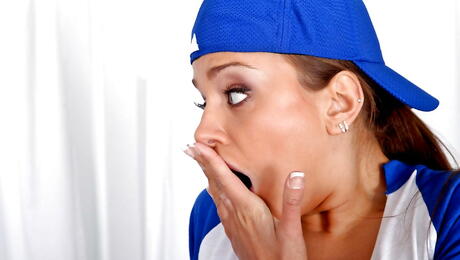 Very attractive ukrainian Nika Noire in shorts banged in her pussy after good cock suck 